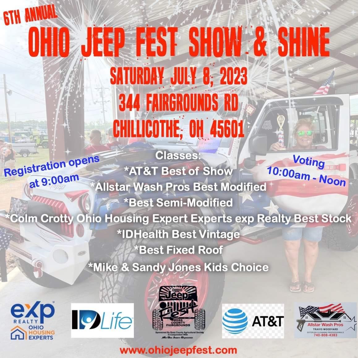 SHOW N SHINE Ohio Jeep Fest